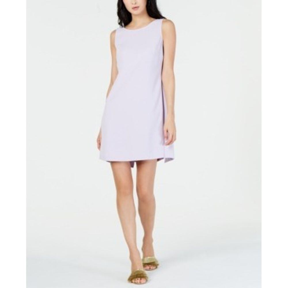 Trina Turk Sol Sleeveless Back Overlay Shift Dress